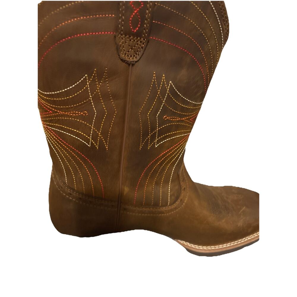 Ariat Men's Sport Wide Square Toe Boots Distressed Brown 10010963 - Picture 2 of 6